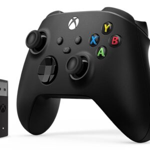 Xbox Controller + Wireless Adapter for Windows Black