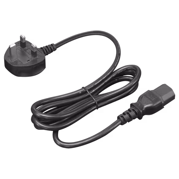 Keep your Lenovo device fully charged and ready for any task with the Lenovo UK Power Cord Adapter.