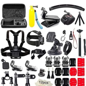 POWERPAK 50 IN 1 GOPRO ACTION CAMERA ACCESSORIES KIT