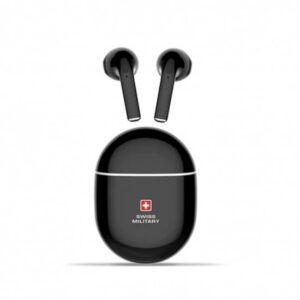 SWISS MILITARY DELTA 2 ENC TWS Earbuds Black