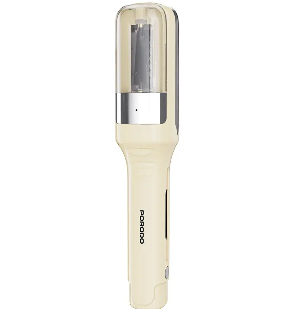 PORODO LIFESTYLE 2 IN 1 SPLIT END TRIMMER HAIR STRAIGHTENER WHITE PDLFSTHSETWH