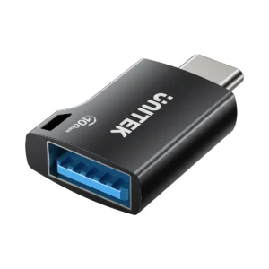 Unlock seamless compatibility between modern and legacy devices with the UNITEK 10Gbps USB-C to USB-A Adapter A1048ABK01.