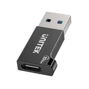 Unlock new levels of connectivity with the UNITEK 10Gbps USB-A to USB-C Adapter (A1049ABK01).
