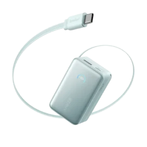 ANKER NANO POWER BANK 10K 45W USB-C CABLE GREEN A1638H61