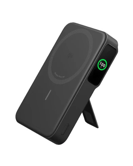 Power up wherever you go with the ANKER MagGo PowerBank 10000mAh 7.5W Stand Black A1652H11.