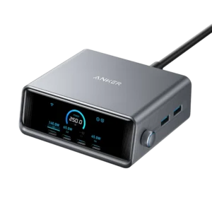 Experience next-level charging power with the Anker Prime 250W Smart Ultra Powerful Desktop Charger.