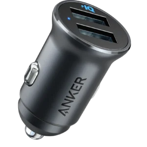 Anker PowerDrive 2 Alloy Car Charger Black