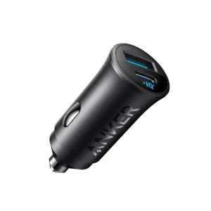 ANKER UITRA COMPACT DUAL PORT CAR CHARGER 30 W  WITH 2 PORT BLACK A2741H11
