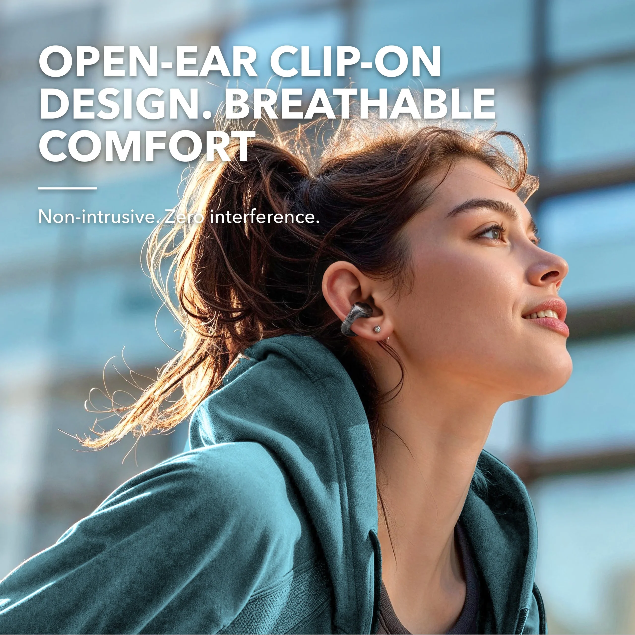Soundcore C30i Open-Ear Clip Earbuds - Secure Fit, Comfortable Design, Clear Sound - Image 2