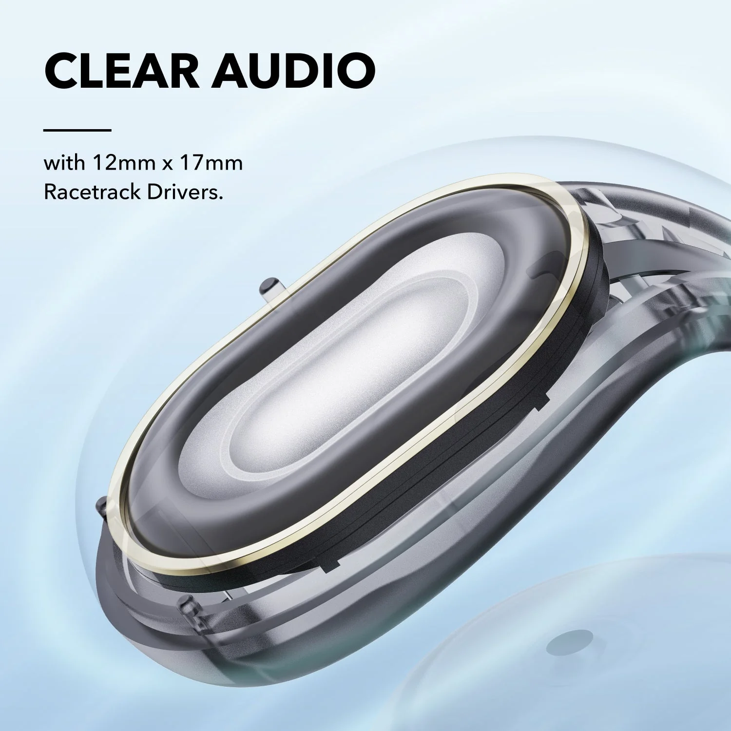 Soundcore C30i Open-Ear Clip Earbuds - Secure Fit, Comfortable Design, Clear Sound - Image 4