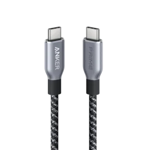 Experience lightning-fast charging and dependable connectivity with the Anker Prime USB-C to USB-C Cable.
