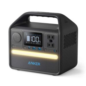 ANKER 521 PORTABLE POWER STATION POWER HOUSE 256WH BLACK A1720211