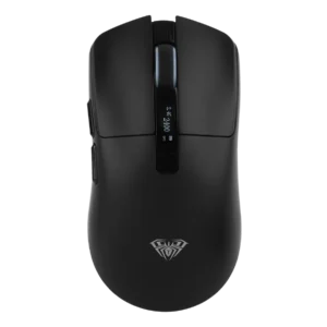 AULA ERGONOMIC TRI-MODE WIRELESS GAMING MOUSE 20000 DPI WITH PAW3311 SENSOR SC590 PRO BLACK