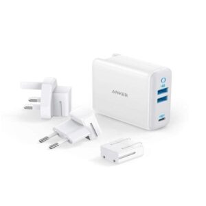 ANKER POWERPORT III 3-PORTS 65W WHITE A2033H21