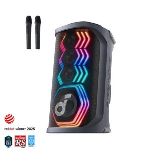 ANKER SOUNDCORE RAVE 3S 200W WITH 2 MIC SPEAKER BLACK A31A3012