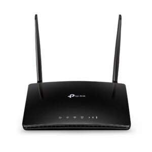 Unlock blazing-fast 4G+ internet anywhere with the TP-Link Archer MR402 AC1200 Dual-Band WiFi 4G LTE Router.