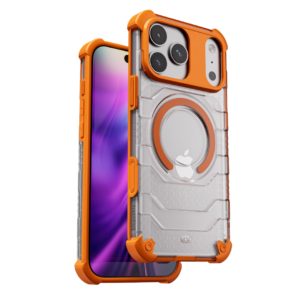BLUPEBBLE IPHONE 17 PRO ARMORCORE CASE WITH MAGSAFE ORANGE BP-IPARMC17PRO-OR