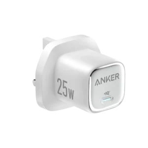 ANKER 25W USB C FOLDABLE PPS CHARGER WHITE A2656K21