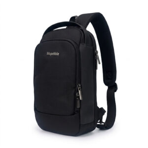 BLUPEBBLE ATLAS CHEST BAG BLACK BP-ATLAS-BK