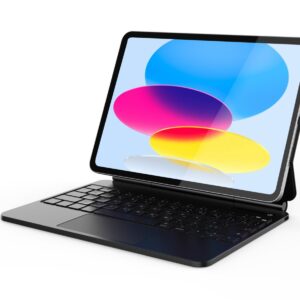 BLUPEBBLE IPAD 10TH GEN MAGIC FOLIO KEYBOARD WITH TRACKPAD ENG/ARB BP-FOLIO-MT10G-AR-EN-BK