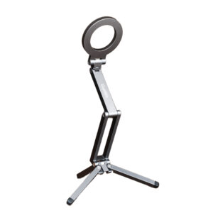 BLUPEBBLE MAGFLEX MULTI AXIS ROTATION SLEEK FOLDABLE STAND GRAY BP-MGCFLX-GY