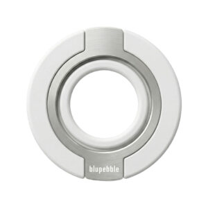 BLUPEBBLE MAG RING MAGSAFE MAGNETIC GRIP WITH ADJUSTABLE KICKSTAND WHITE BP-MGRING-WH