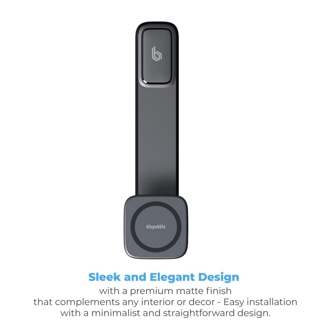 BLUPEBBLE NAVI MAGNETIC MOUNT WITH MAGSAFE PHONE HOLDER BLACK BP-NAVIMAGMOUNT-BK - Image 8