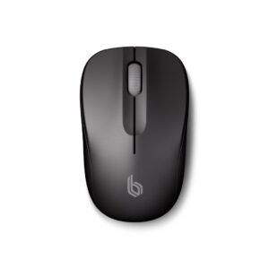 Blupebble Pebble Wireless Mouse 1000 DPI Dual Mode Black BP-PEBBLEMOUSE1-BK