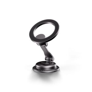 Blupebble Road Mag Magnetic Versatile Mount with MagSafe | 360° Rotation Phone Holder - Black BP-ROADMAG-BK
