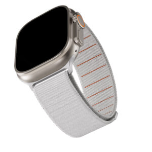 BLUPEBBLE APPLE WATCH STRAP ULTRA 3 AND SERIES 11 TERYN SERIES 49/46/45/44/42MM WHITE BP-TERYN-WH