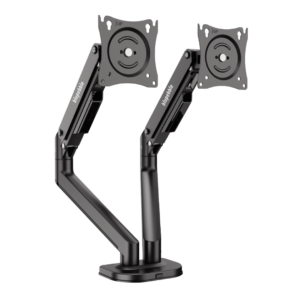 BLUPEBBLE VIEW MOUNT DUO MONITOR MOUNT 17 TO 32 INCHES BLACK BP-VIEWMNT2-BK