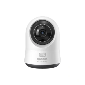 Secure your home or office with precision and clarity using the BASEUS Wired 3K Ultra Clear Security Camera P1 Pro in White.