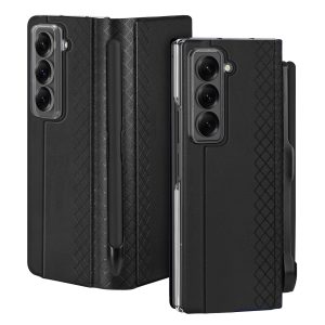 DUXDUCIS SAMSUNG Z FOLD 7 BRIL SERIES WITH PEN SLOT MAGNETIC CASE BLACK BRIL0079