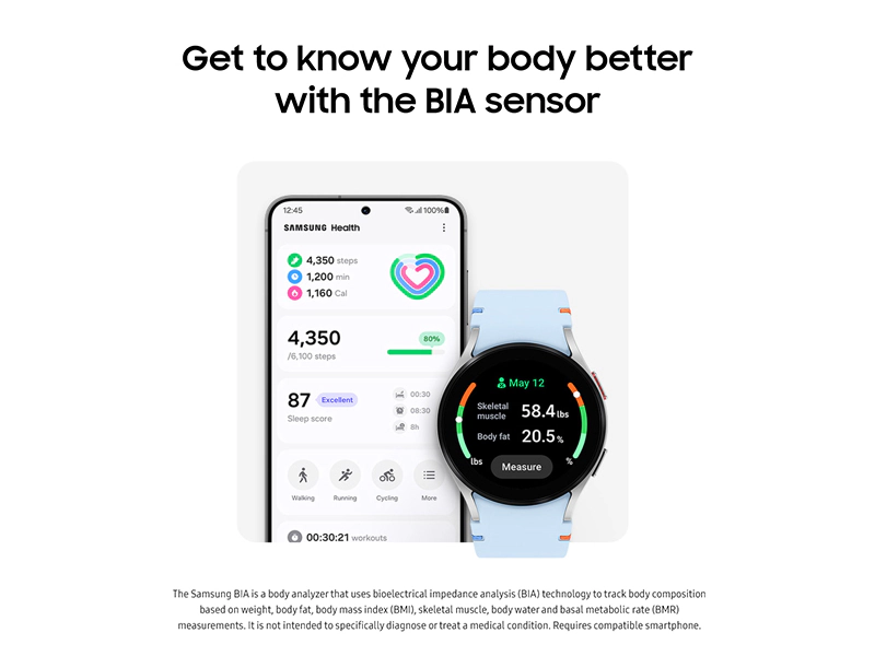Samsung Galaxy Watch FE 40mm (SM-R861) - Stylish Design, Advanced Fitness Tracking - Image 4