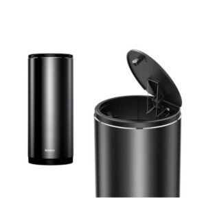 BASEUS METAL MATERIAL CAR TRASH CAN GRAY CRLJT-01