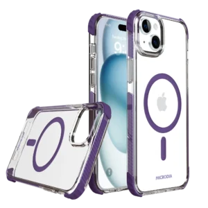 Microdia iPhone 15 Plus Case Purple