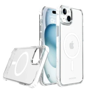 Microdia iPhone 15 Plus Crystal Gear Case