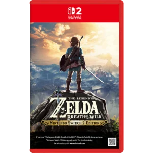 Step into a vast, awe-inspiring world with The Legend of Zelda: Breath of the Wild for Nintendo Switch 2.