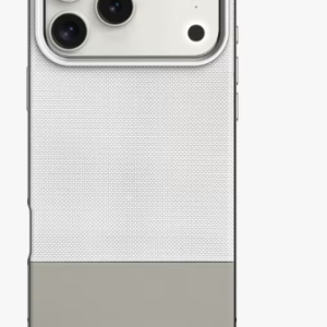 LEVELO IPHONE 17 PRO LEVELO CUIR CASE SILVER STONE LVLCUIR17PSLST