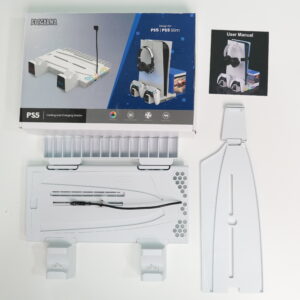 EPICARMA PS5 COOLING AND CHARGING STATION WHITE EA-DZ505-WH
