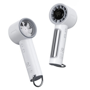 Stay cool anywhere, anytime with the DUXDUCIS DT80 Handheld Small Fan in White.