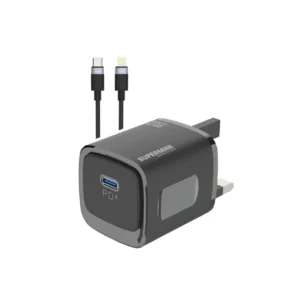 Charge faster and smarter on the go with the PAWA Supermini Travel Charger (PD20).