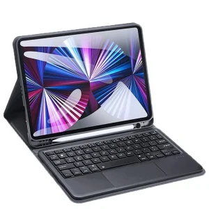 DUXDUCIS IPAD AIR 6 IPAD AIR 4/5/PRO 11 MAGNETIC FOLIO KEYBOARD BLACK ALBYBG-002