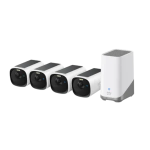 ANKER EUFY CAM E40 4-CAM KIT HOME BASE S380 AND SOLOR PANEL E8144327