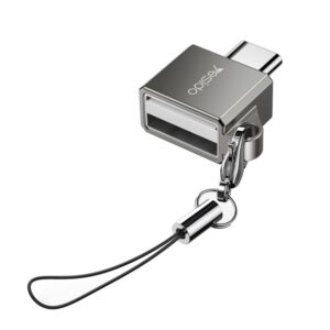 YESIDO USB-C TO USB-A OTG ADAPTER BLACK GS08