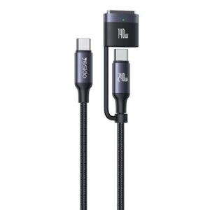 Introducing the YESIDO CA197 2-in-1 Type-C to Type-C Magnetic Cable