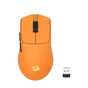 REDRAGON KING ULTRA WIRED WIRELESS GAMING MOUSE BLACK ORANGE M916OB-ULT