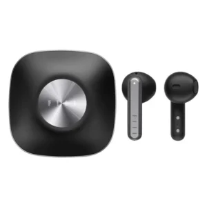 Elevate your listening experience with the FIIL KEY True Wireless Earbuds in classic black.