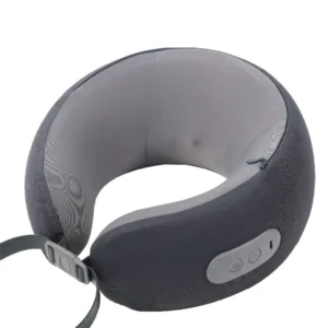 GREEN LION ERGONOMIC PILLOW WITH NECK MASSAGER FUNCTION GRAY GN29ERNECKGY