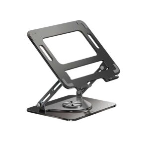Green Lion 360° Rotatable & Ergonomic Laptop Stand - Black (GN360LAPSDBK)